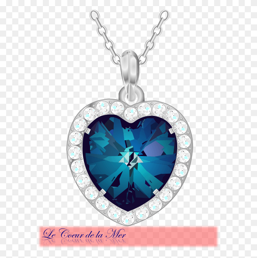 599x785 Medium Image Heart Of The Ocean Clipart, Accessories, Accessory, Jewelry HD PNG Download