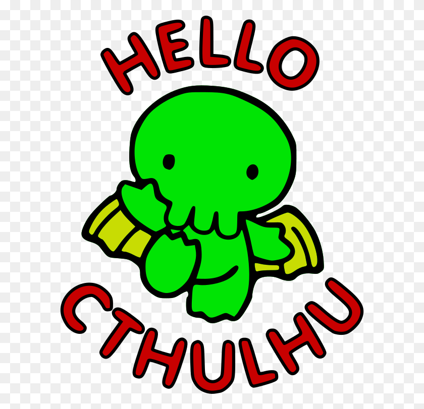603x751 Medium Image Hello Cthulhu, Poster, Advertisement, Text HD PNG Download