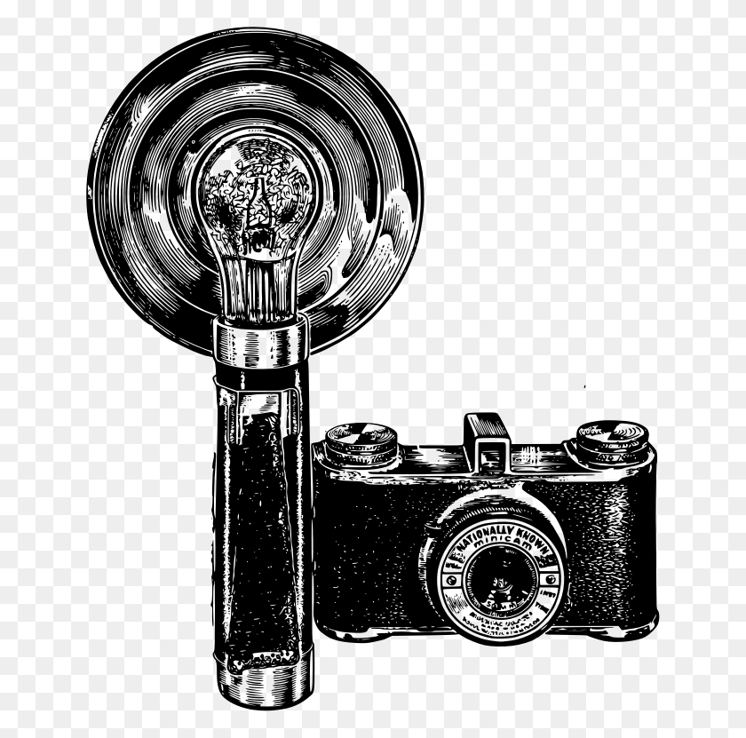 646x771 Среднее Изображение Старой Камеры Со Вспышкой, Серый, Мир Варкрафта Png Скачать
