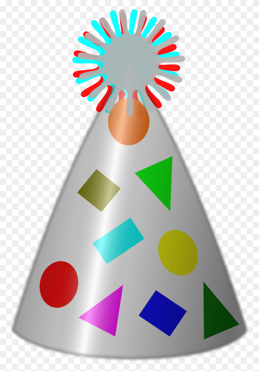 958x1406 Medium Image Party Hat Clipart, Clothing, Apparel, Hat HD PNG Download