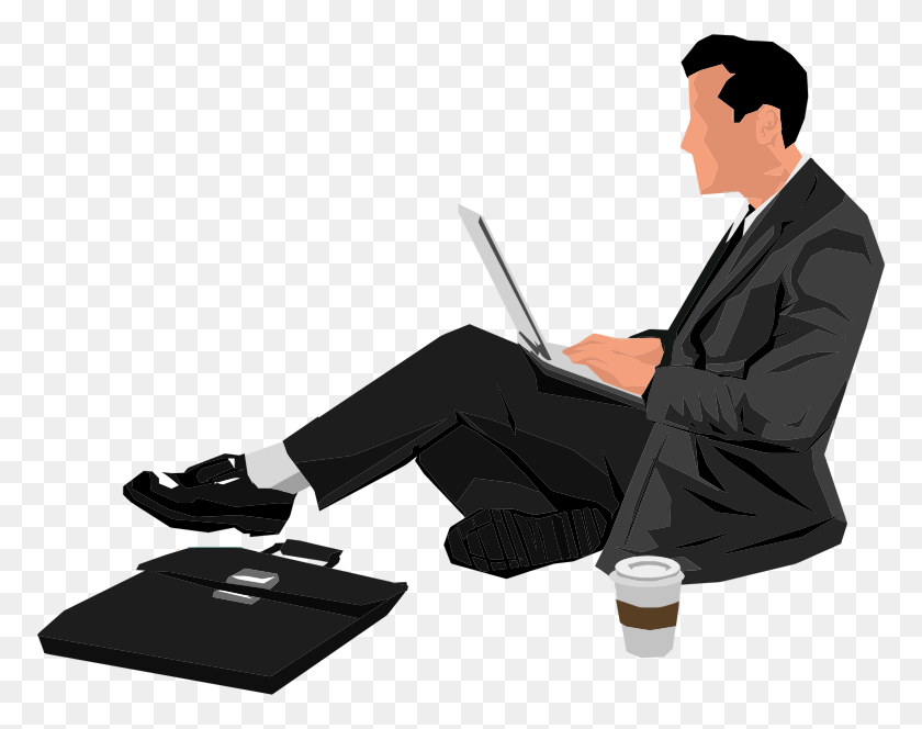 774x604 Medium Image Person Using Laptop, Sitting, Human, Pc Descargar Hd Png