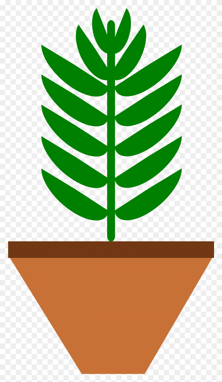 1287x2288 Medium Image Pot Plant Clip Art, Green, Leaf, Symbol HD PNG Download