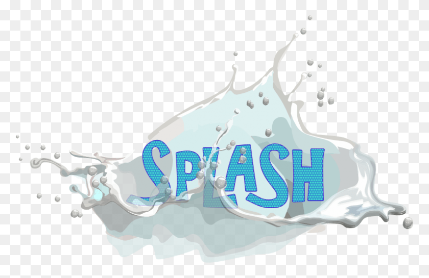 794x494 Medium Image Water Splash Illustration, Milk, Beverage, Drink HD PNG Download
