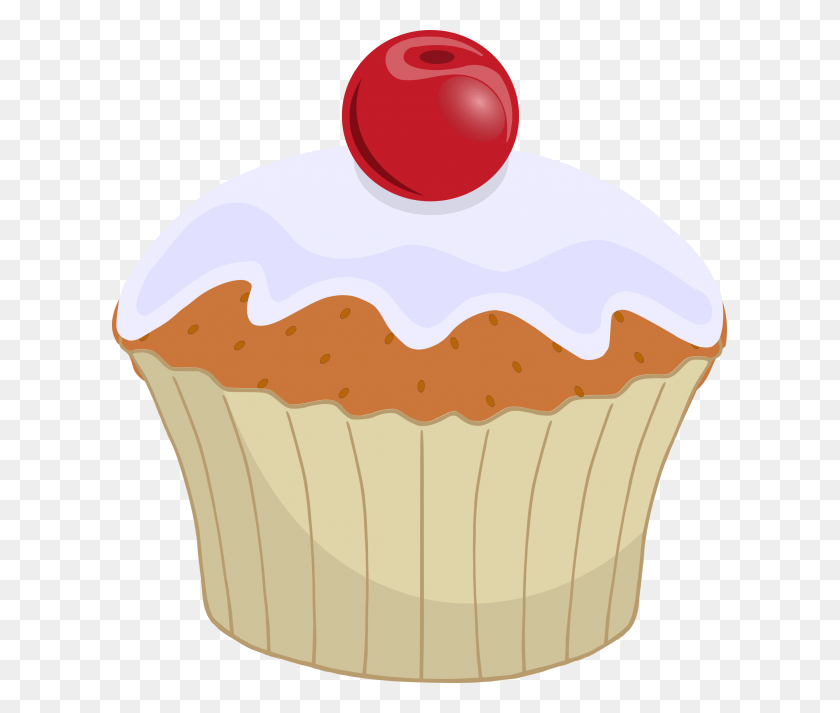 615x653 Medium Size Of Cupcake Clipart Free Cupcake Clipart Cupcake Clip Art Transparent, Cream, Cake, Dessert HD PNG Download