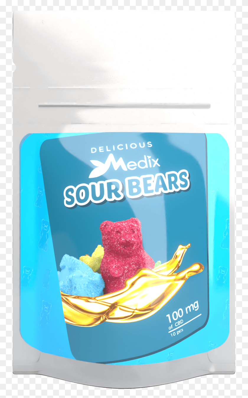759x1288 Medix Cbd Gummies Cbd Infused Sour Gummy Bears, Peeps, Food, Fried Chicken HD PNG Download