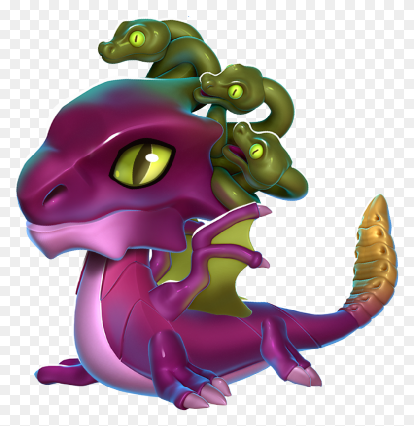 1099x1132 Medusa Dragon Baby, Toy, Purple, Graphics HD PNG Download