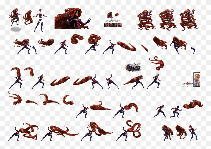 2444x1667 Medusa Marvel Avengers Alliance, Person, Human, People HD PNG Download