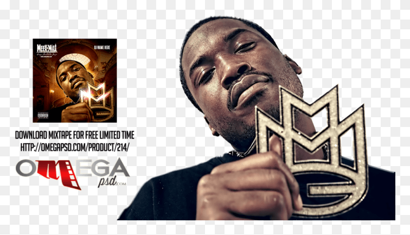 1000x541 Meek Mill, Person, Human, Face HD PNG Download