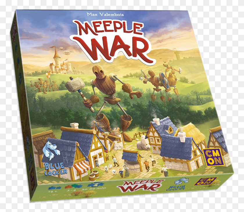 793x682 Meeples March To War Meeple Game, Bird, Animal, Angry Birds HD PNG Download