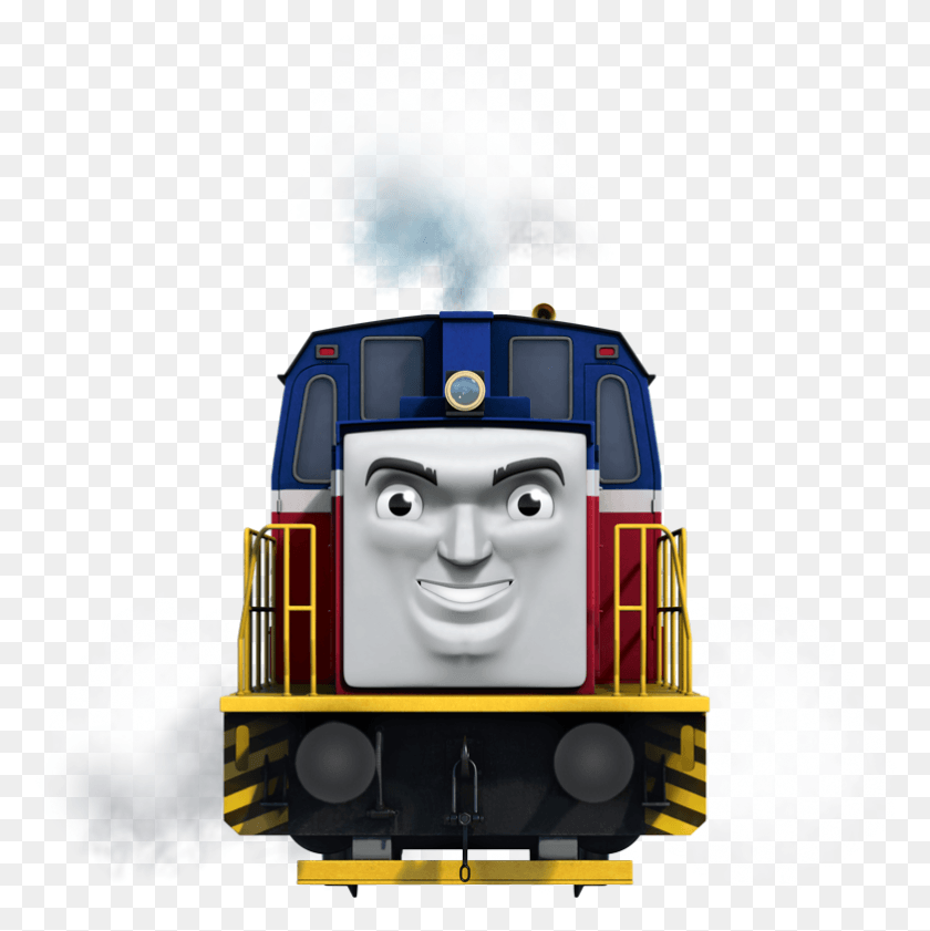 782x784 Meet The Thomas Amp Friends Engines Thomas The Tank Engine Ivan, Locomotive, Train, Vehicle HD PNG Download