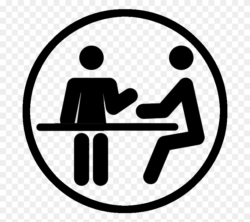 689x689 Meeting Icon Modified Clip Art Meeting, Hurdle, Chair HD PNG Download