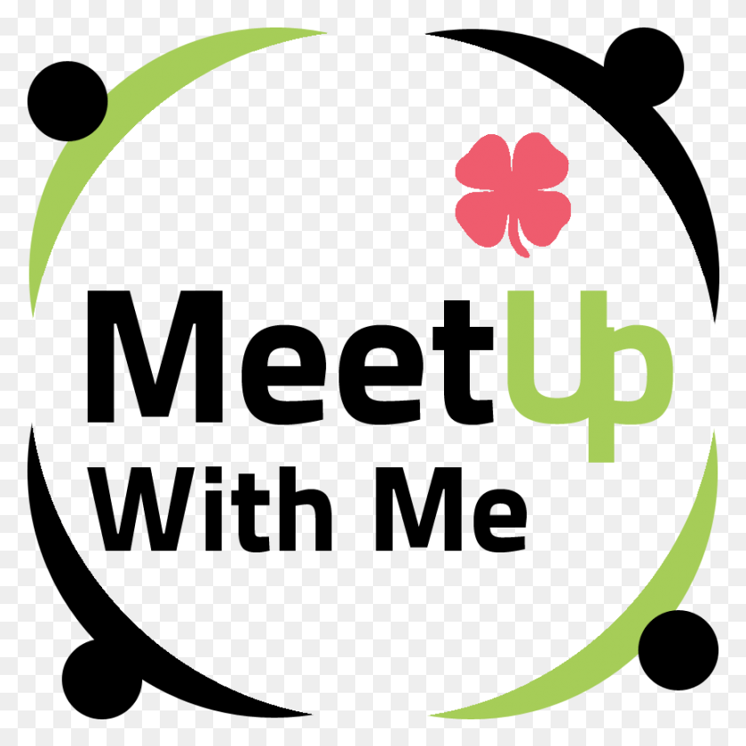 863x863 Логотип Meetup With Me Прозрачный Графический Дизайн, Растение, Одежда, Одежда Hd Png Скачать