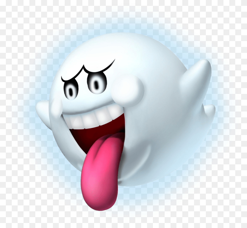 1389x1285 Mega Boo Smw3d Boo Mario Bros, Body Part, Mouth, Person, Tongue Clipart PNG