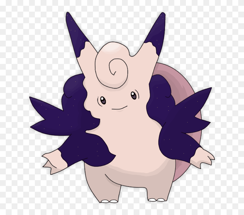 660x680 Mega Clefable Fan Made Sun And Moon Cartoon, Graphics, Mammal HD PNG Download