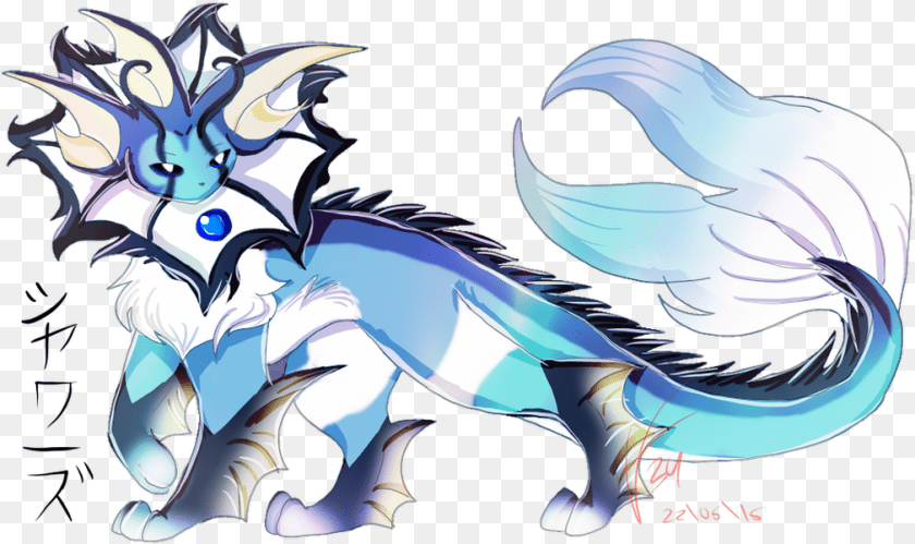 Mega Evolution Pokemon Vaporeon, Dragon, Baby, Person Transparent PNG
