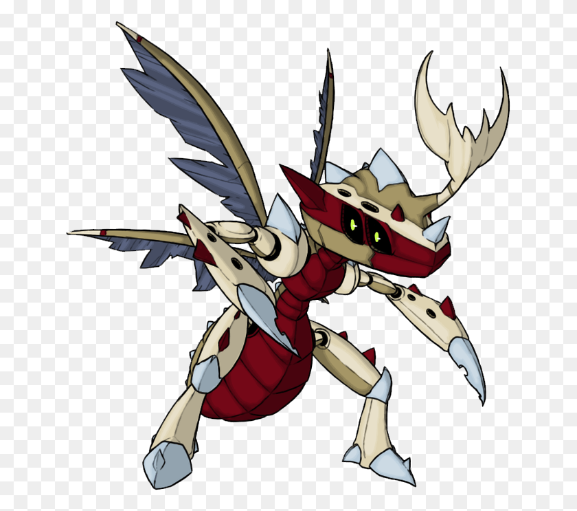 647x683 Mega Genesect Fossil Genesect Fossil, Dragon, Horse, Mammal HD PNG Download