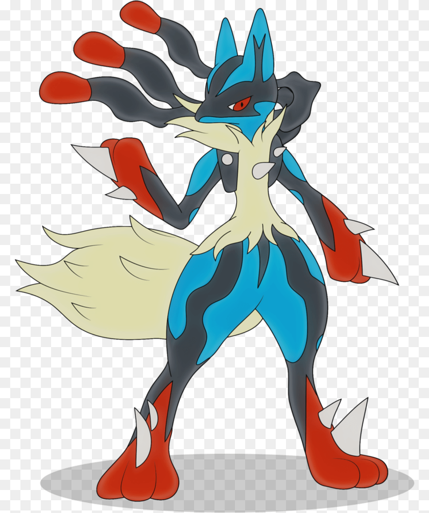 784x1005 Mega Lucario By Elsdrake Pokemon Mega Lucario, Book, Comics, Publication, Art Clipart PNG