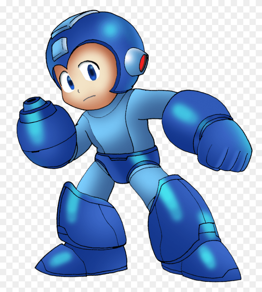 805x903 Мегамен Image Mega Man, Робот, Игрушка Hd Png Скачать