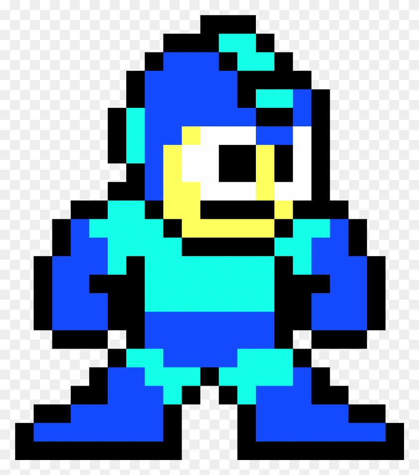 2101x2401 Mega Man Transparent 8 Bit Megaman, Pac Man, First Aid, Graphics HD PNG Download