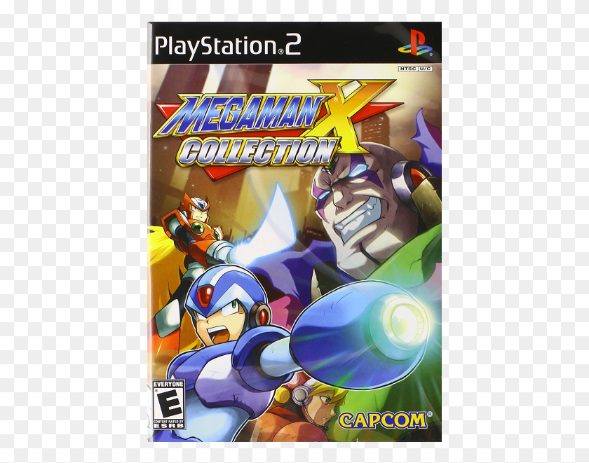 421x601 Mega Man X Collection Gamecube Box, Плакат, Реклама, Графика Hd Png Скачать