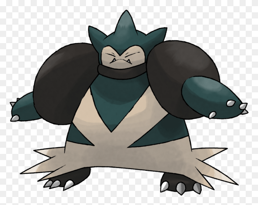 957x744 Mega Snorlax By Cscdgnpry Pokemon Snorlax Next Stage, Pillow, Cushion, Animal HD PNG Download