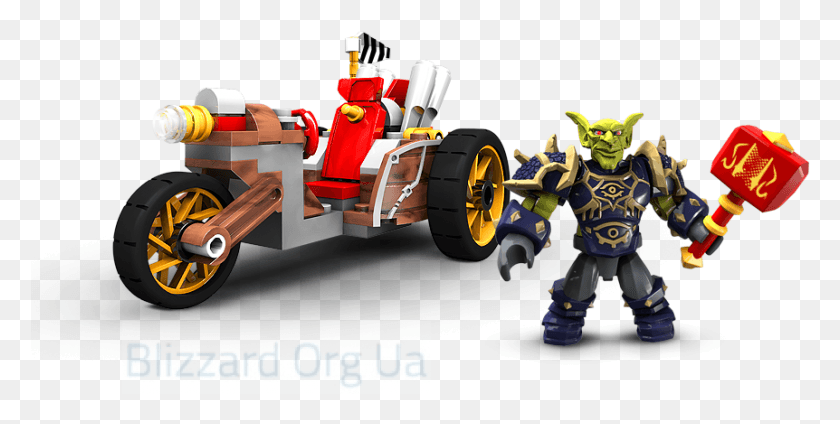 862x403 Megabloks Goblin Triket3 Action Figure, Toy, Wheel, Machine HD PNG Download