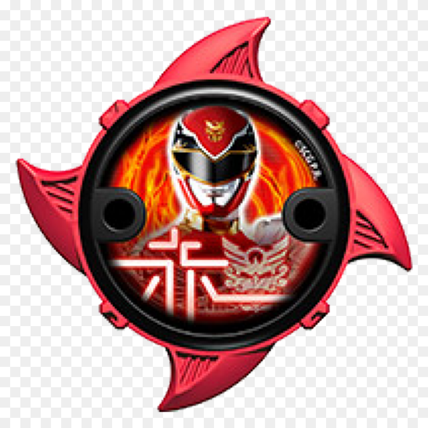 1095x1095 Descargar Png Megaforce Red Ninja Power Star Etoile Power Ranger Ninja Steel, Graphics, Logo Hd Png
