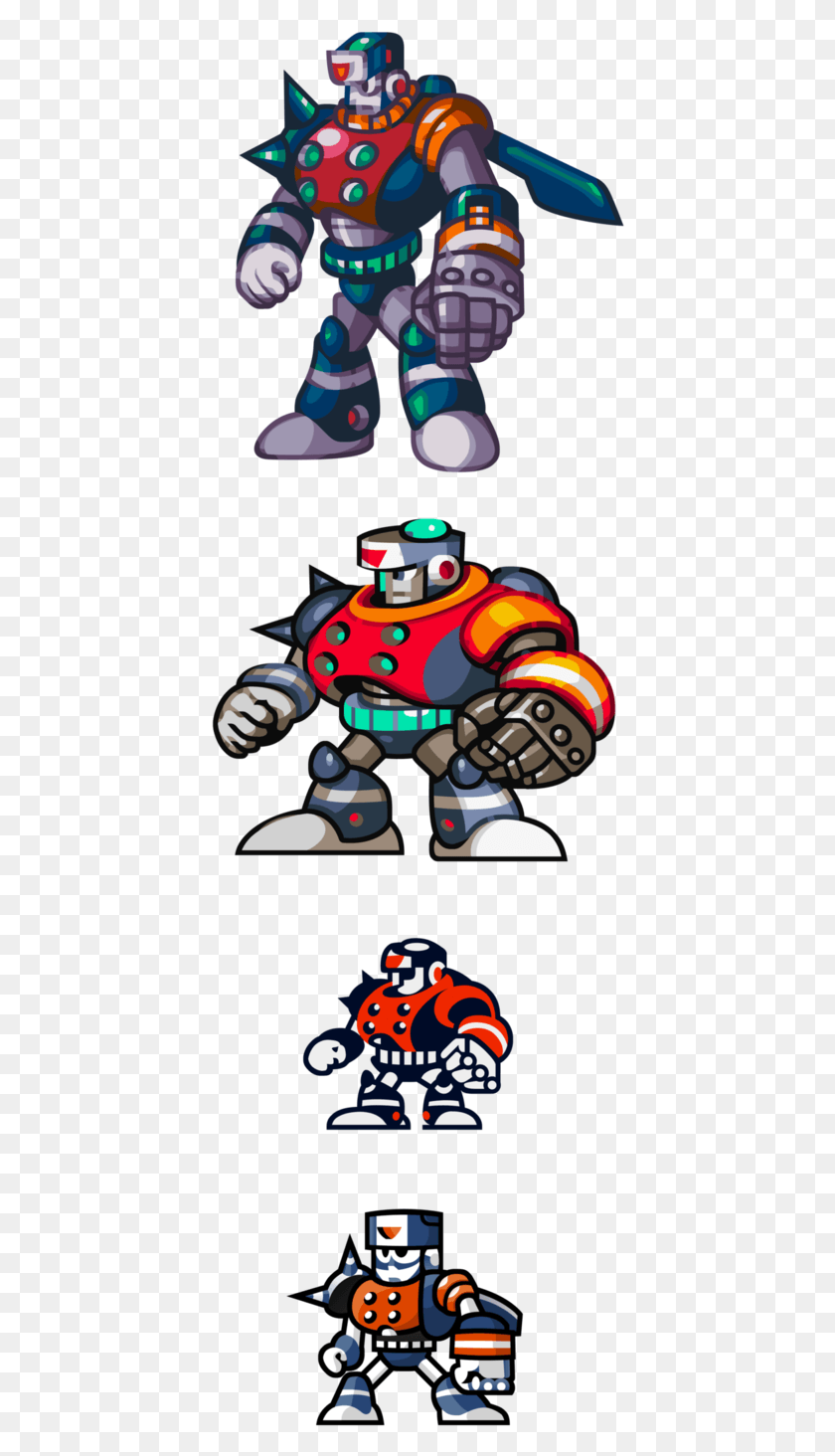 416x1404 Megaman 3939sprites3939 The Dynamic Duo By Waneblade Megaman Duo 8 Bit, Toy, Robot, Person HD PNG Download