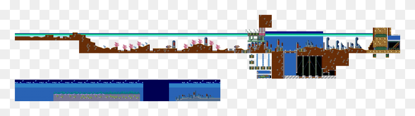 7681x1733 Megaman Background Sprites Megaman X4 Stage Sprite, Super Mario HD PNG Download