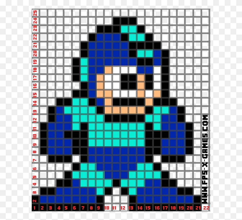 620x704 Megaman Pixel Art Mega Man 8 Bits, Text, Word, Game HD PNG Download
