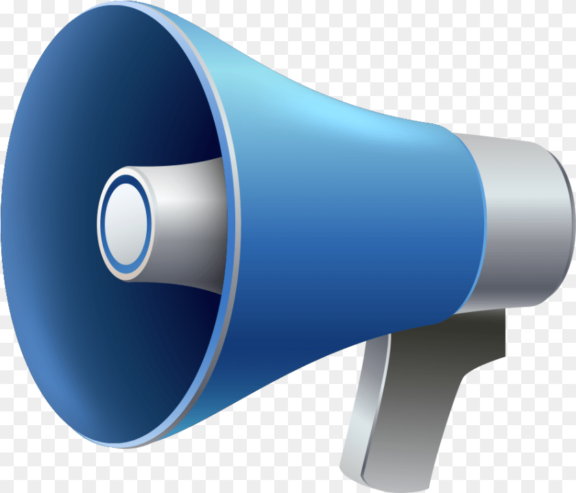 891x763 Megaphone Loudspeaker Icon Blue Electronics, Speaker, Mailbox Transparent PNG