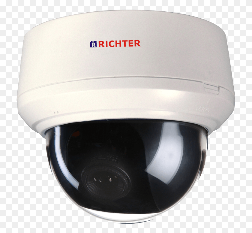 731x716 Megapixel Ip Anti Vandal Dome Camera Surveillance Camera, Helmet, Clothing, Apparel HD PNG Download