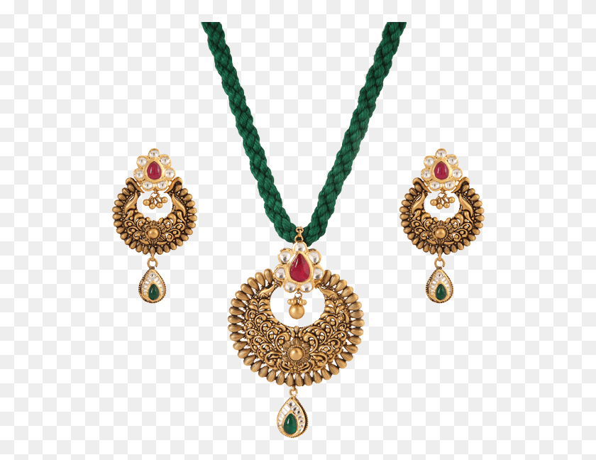 528x588 Mehandi Designed Gold Pendent Necklace, Jewelry, Accessories, Accessory HD PNG Download