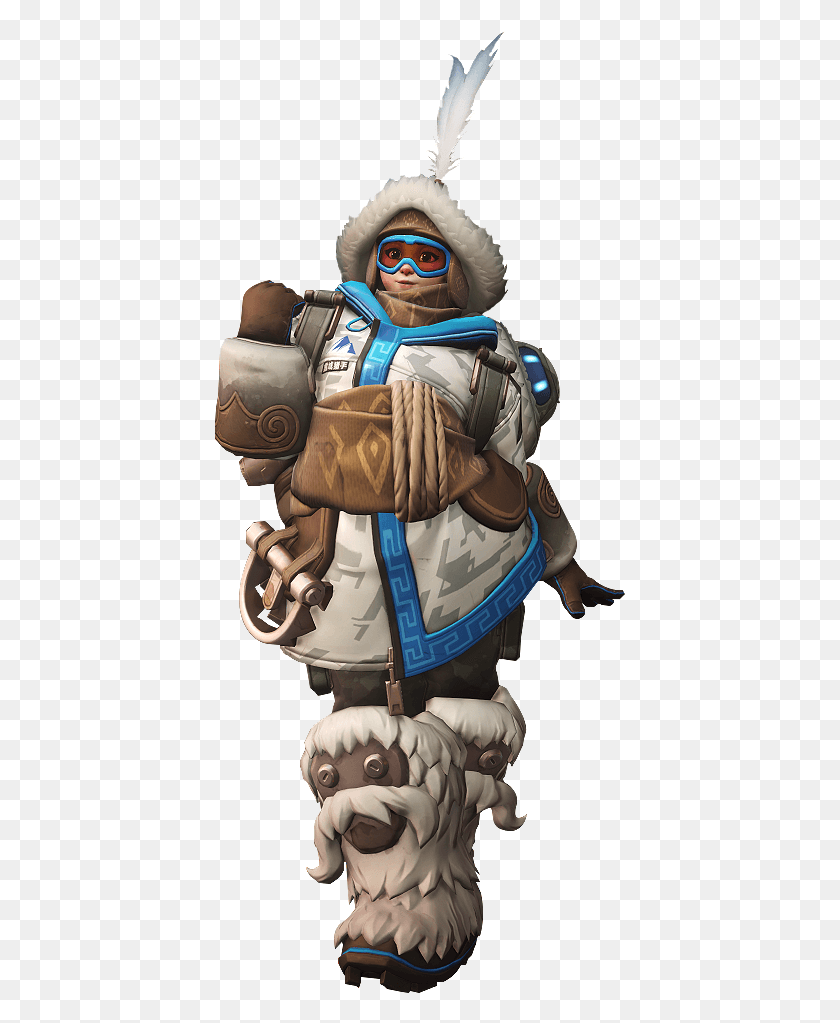 411x963 Mei Transparent Yeti Overwatch Mei Yeti Hunter, People, Person, Human HD PNG Download