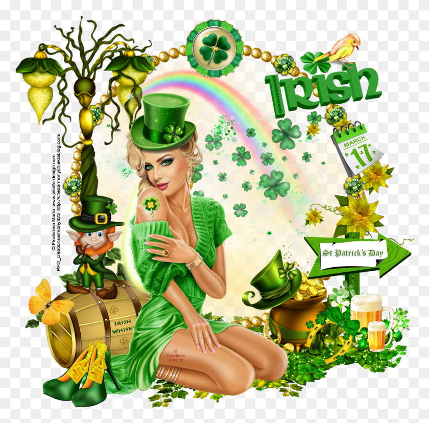 1001x986 Meilleures Images Du Tableau Armony St Patrick 17th Of March, Green, Graphics HD PNG Download