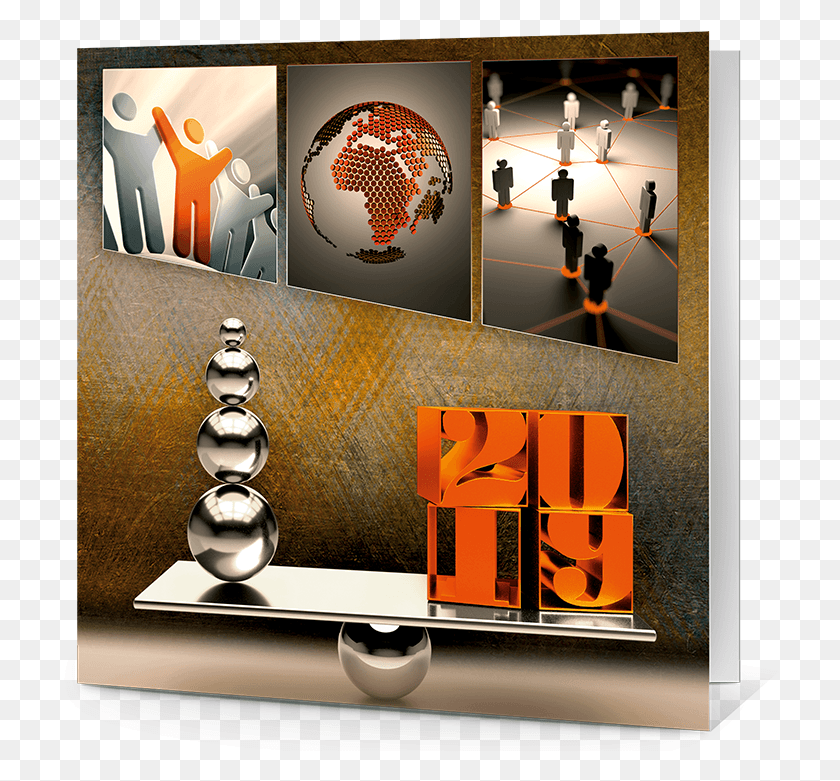 726x721 Meilleurs Vux Et Bonne Anne 2019 Arealti Et Brainpower Room, Advertisement, Poster, Sphere HD PNG Download