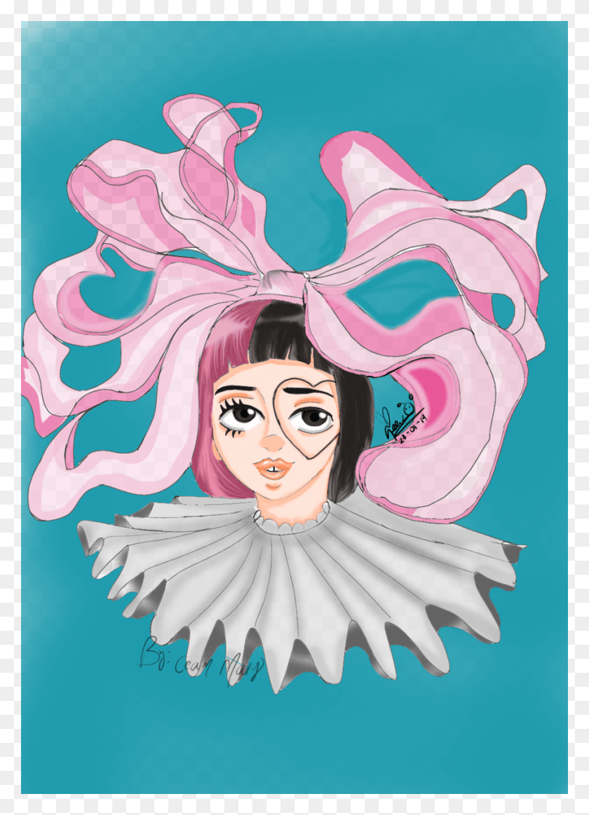 905x1280 Melanie Martinez Fanart By Ceam Mary Illustration, Graphics, Person HD PNG Download