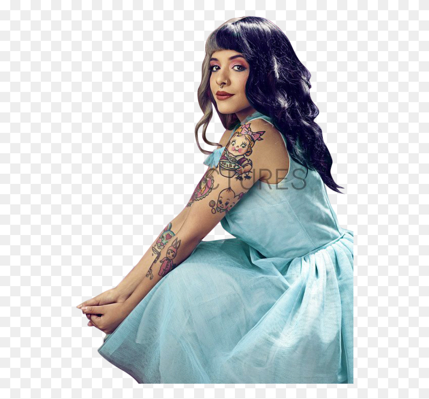 544x721 Melanie Martinez Melanie Martinez Melanie Martinez Melanie Martinez Transparent, Skin, Arm, Tattoo HD PNG Download