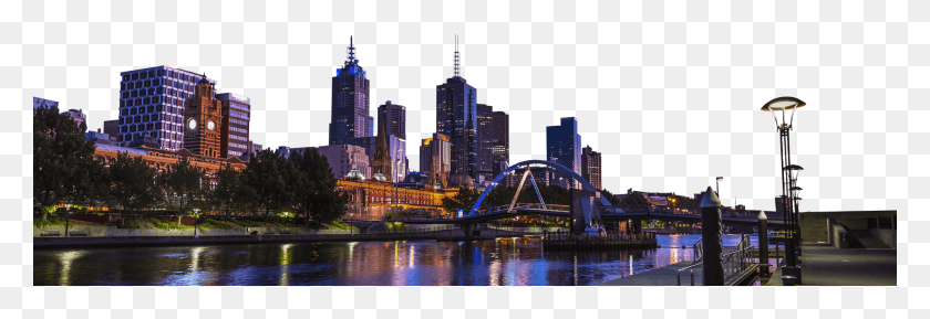1920x565 Melbourne City Skyline Melbourne, Metropolis, City, Urban HD PNG Download