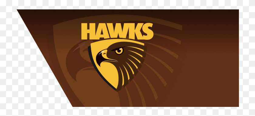 734x322 Melbourne Demons Vs Hawthorn Hawks Graphic Design, Eagle, Bird, Animal HD PNG Download