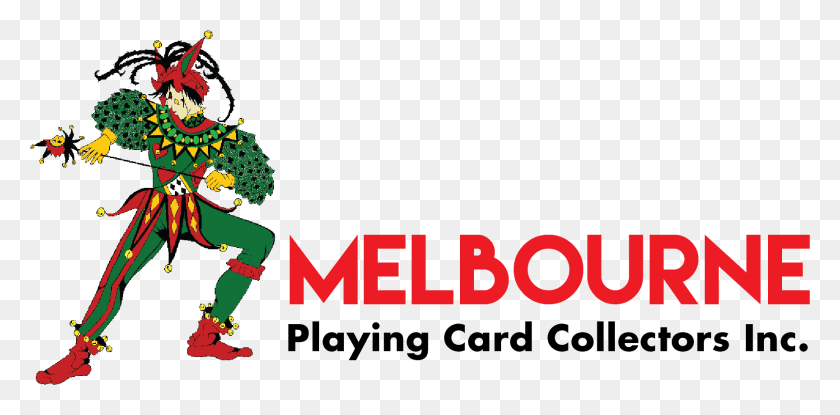 1727x787 Melbourne Playing Card Collectors Inc Graphic Design, Text, Alphabet, Logo HD PNG Download