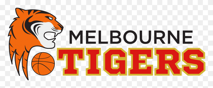 2125x782 Descargar Png Melbourne Tigers Logo Rgb Lrg Melbourne United, Texto, Palabra, Alfabeto Hd Png