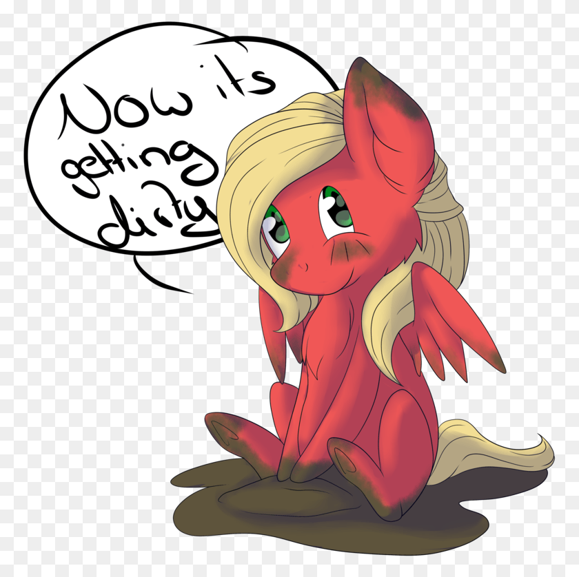 773x778 Melodis Cute Female Looking At You Mare Mud Oc Cartoon, Animal, Clothing, Apparel HD PNG Download