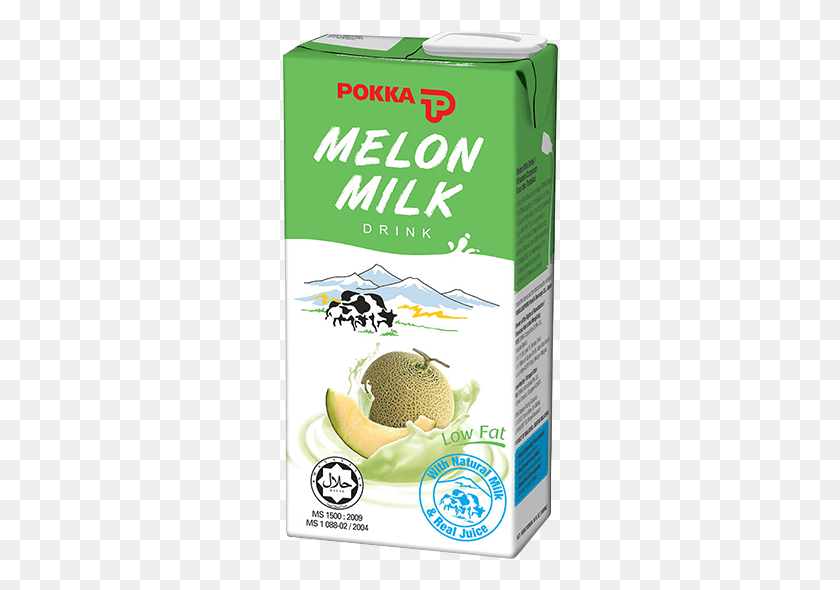 276x530 Melon Milk Drink Pokka Melon Milk, Plant, Food, Fruit HD PNG Download