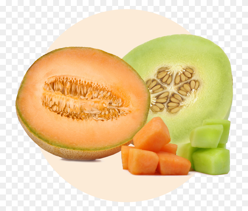 740x656 Melon Mix Honeydew, Fruit, Plant, Food Descargar Hd Png