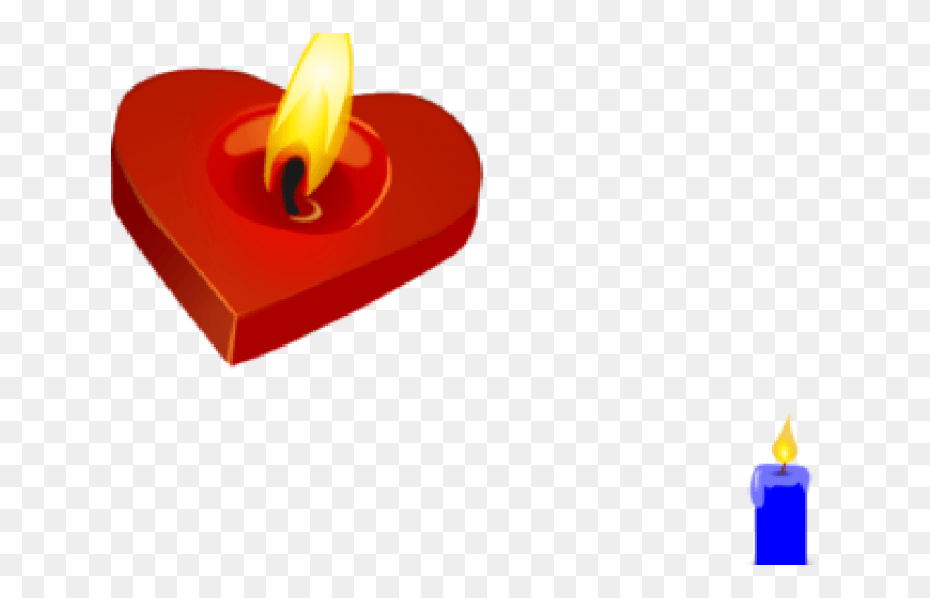 640x480 Melting Candle Clipart Lighting Candle Advent Candle, Fire, Flame HD PNG Download