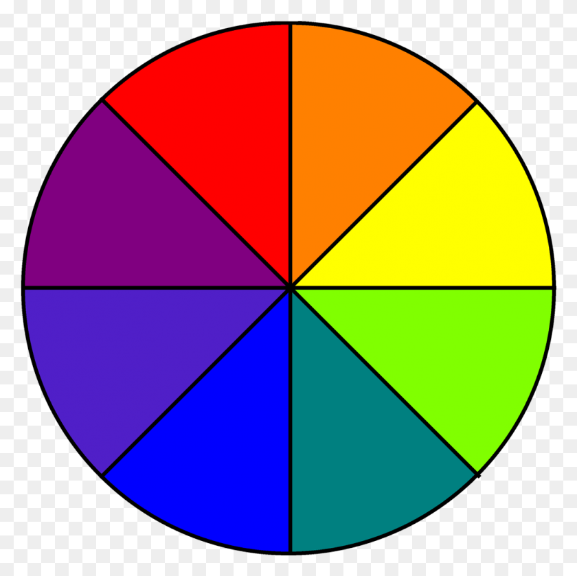 1001x1000 Memorize The Color Wheel Colour Wheel 8 Sections, Ornament, Pattern, Fractal HD PNG Download