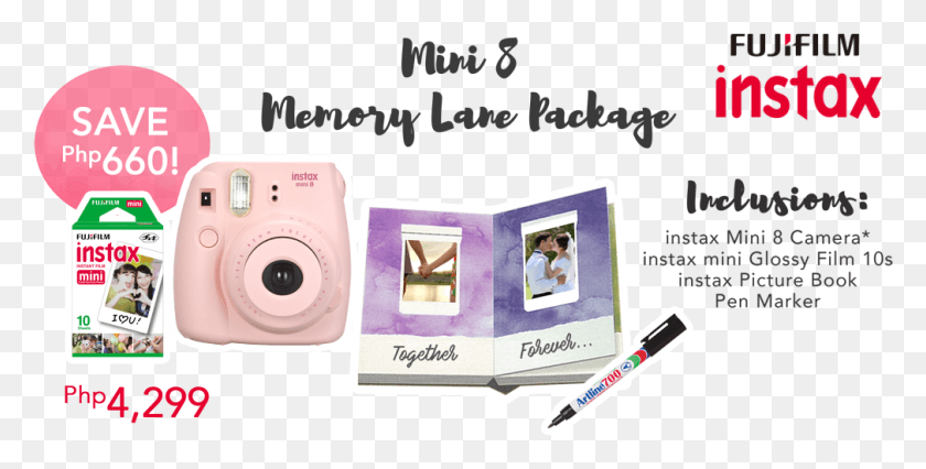 1010x475 Memory Lane Package Instant Camera, Electronics, Poster, Advertisement Descargar Hd Png