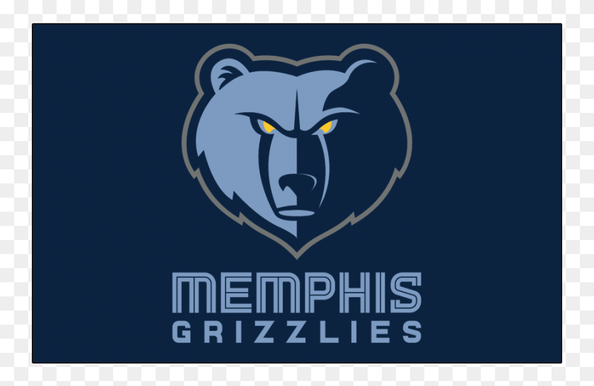 751x487 Descargar Png Memphis Grizzlies Logos De Hierro En Pegatinas Y Despegue El Logotipo De Memphis Grizzlies 2019, Planta, Publicidad, Mamífero Hd Png