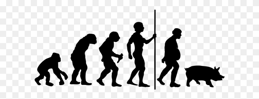618x262 Эволюция Мужчин 1 Эволюция Культуры, Серый, Мир Варкрафта Png Скачать